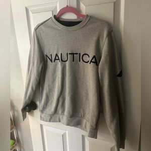 Gently worn Nautica crew neck sweatshirt